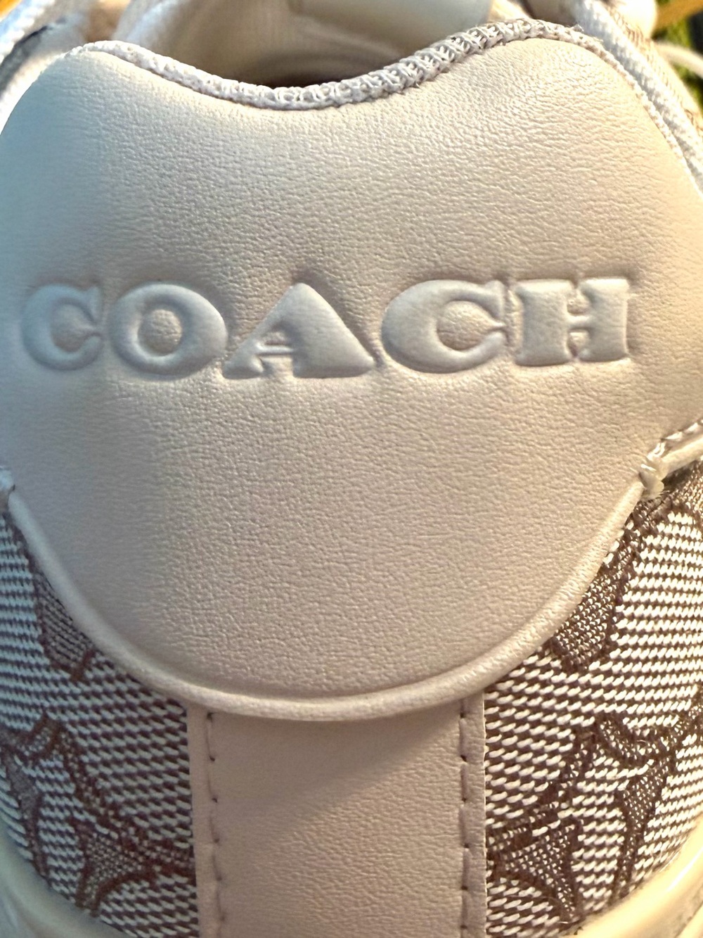 COACH - Lowline Low Top Sneakers Size 9
Signature Jacquard Lace Up Style G5037 - Picture 5 of 11